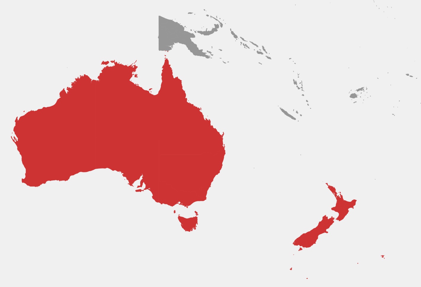 Australasian Mission Map
